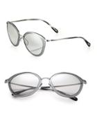 Oliver Peoples Gwynne 62mm Round Sunglasses