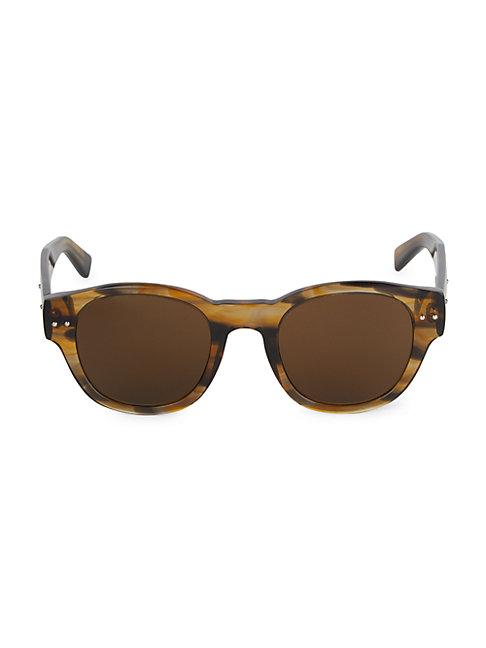 Bottega Veneta 48mm Square Sunglasses