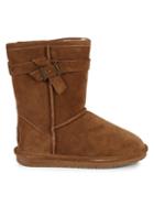 Bearpaw Val Shearling-lined Suede Booties