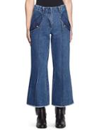 Acne Cropped Flare Jeans