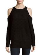 The Fifth Label Abstraction Cold-shoulder Pullover