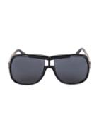Tom Ford 62mm Injected Shield Sunglasses