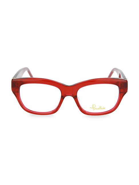 Pomellato 54mm Rectangle Optical Glasses