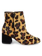 Schutz Mery Leopard-print Faux Fur Boots