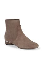 Karl Lagerfeld Paris Fifi Suede Ankle Boots