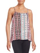 1.state Abstract Printed Top