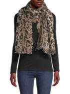 Vince Camuto Leopard Scarf