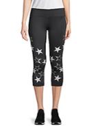 Marc New York By Andrew Marc Performance Star Cropped Leggings
