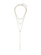 Jules Smith Triple Layer Lariat Charm Necklace