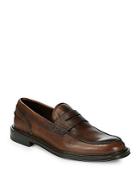 Canali Leather Driver Shoes