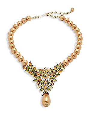 Heidi Daus Crystal Studded Necklace