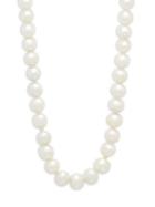 Belpearl 9-12mm White Drop South Sea Pearl & 14k White Gold Necklace