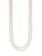Saks Fifth Avenue 7-8mm White Round Freshwater Pearl Two-strand Necklace/58