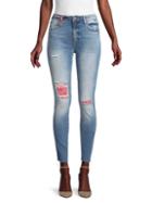Driftwood Jackie High-rise Patch Skinny Jeans