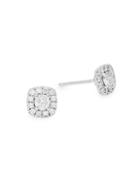 Diana M Jewels 18k White Gold & Diamond Stud Earrings
