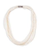 Saachi Multi-strand Crystal Beaded Necklace