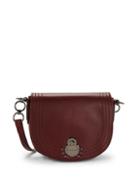 Longchamp Alezane Leather Saddle Bag