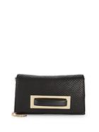 Vince Camuto Textured Leather Convertible Clutch