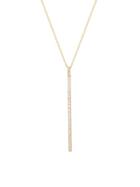 Saks Fifth Avenue 14k Yellow Gold & Diamond Y-necklace