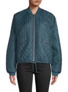 Free People Easy Quilted Bomber Jacket
