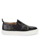 Chlo Ivy Studded Leather Slip-on Sneakers