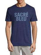French Connection Sacr&eacute; Blue Cotton Tee
