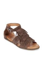 Gentle Souls Beverly Leather Flat Sandals