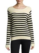 Set Striped Wool-blend Pullover