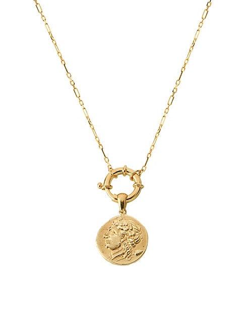 Gabi Rielle Coin Pendant Necklace