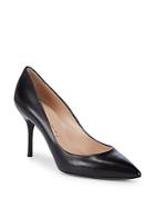 Casadei Duse Point Toe Leather Pumps
