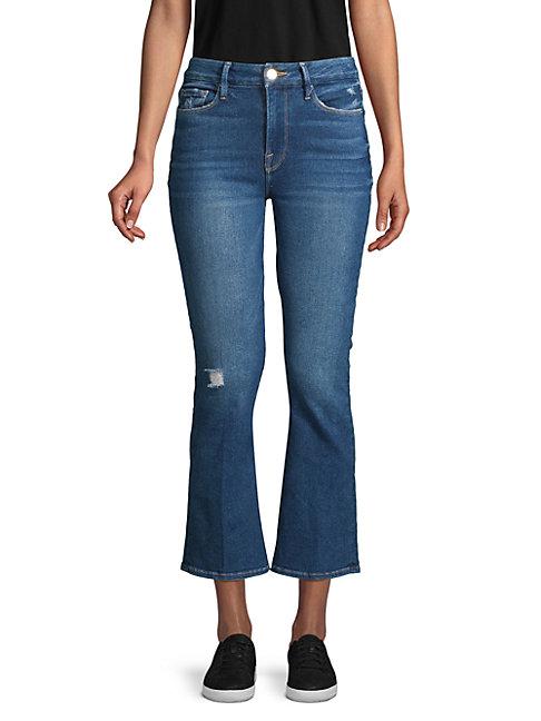 Frame Denim Mid-rise Bootcut Jeans