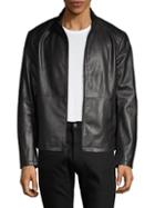 Saks Fifth Avenue Classic Leather Jacket