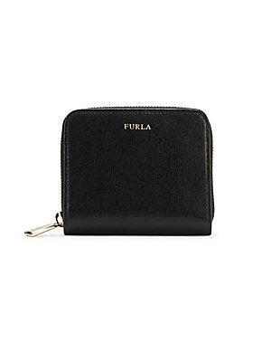 Furla Leather Zip Around Wallet