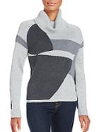 State Of Being Colorblock Long Sleeve Pullover