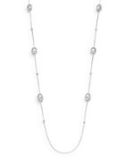 Adriana Orsini White Stone Nested Pearl Necklace