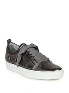 Lanvin Embossed Leather Low-top Sneakers