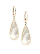 Saks Fifth Avenue Mother-of-pearl & 14k Gold Pear-shaped Drop Earrings