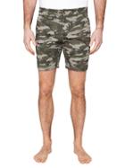 Slate & Stone Ross Camouflage Stretch-cotton Shorts