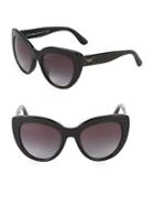 Dolce & Gabbana Gradient 54mm Cateye Sunglasses