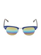 Ray-ban 49mm Rainbow Clubmaster Sunglasses