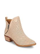 Lucky Brand Basonta Perforated Leather Ankle Boots