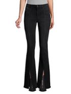 Joe's Jeans Olympia High-rise Flare Front Vent Jeans