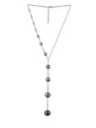 Majorica Illusion Organic Pearl & Sterling Silver Y Necklace