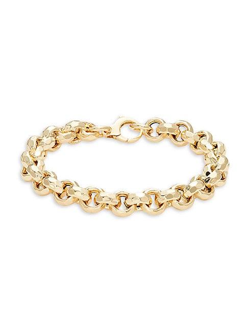 Saks Fifth Avenue Made In Italy 14k Yellow Gold Bracelet