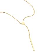 Lana Jewelry Chime 14k Yellow Gold Lariat Necklace