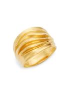 Gurhan Wave 22k Yellow Gold Ring