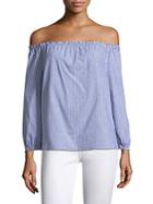 Joie Bamboo Off-the-shoulder Blouse