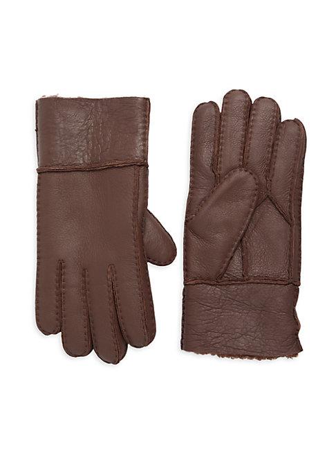 Surell Shearling-lined Leather Gloves