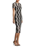 Diane Von Furstenberg Short-sleeve Tailored Dress