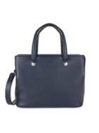 Longchamp Grained Leather Convertible Shoulder Bag